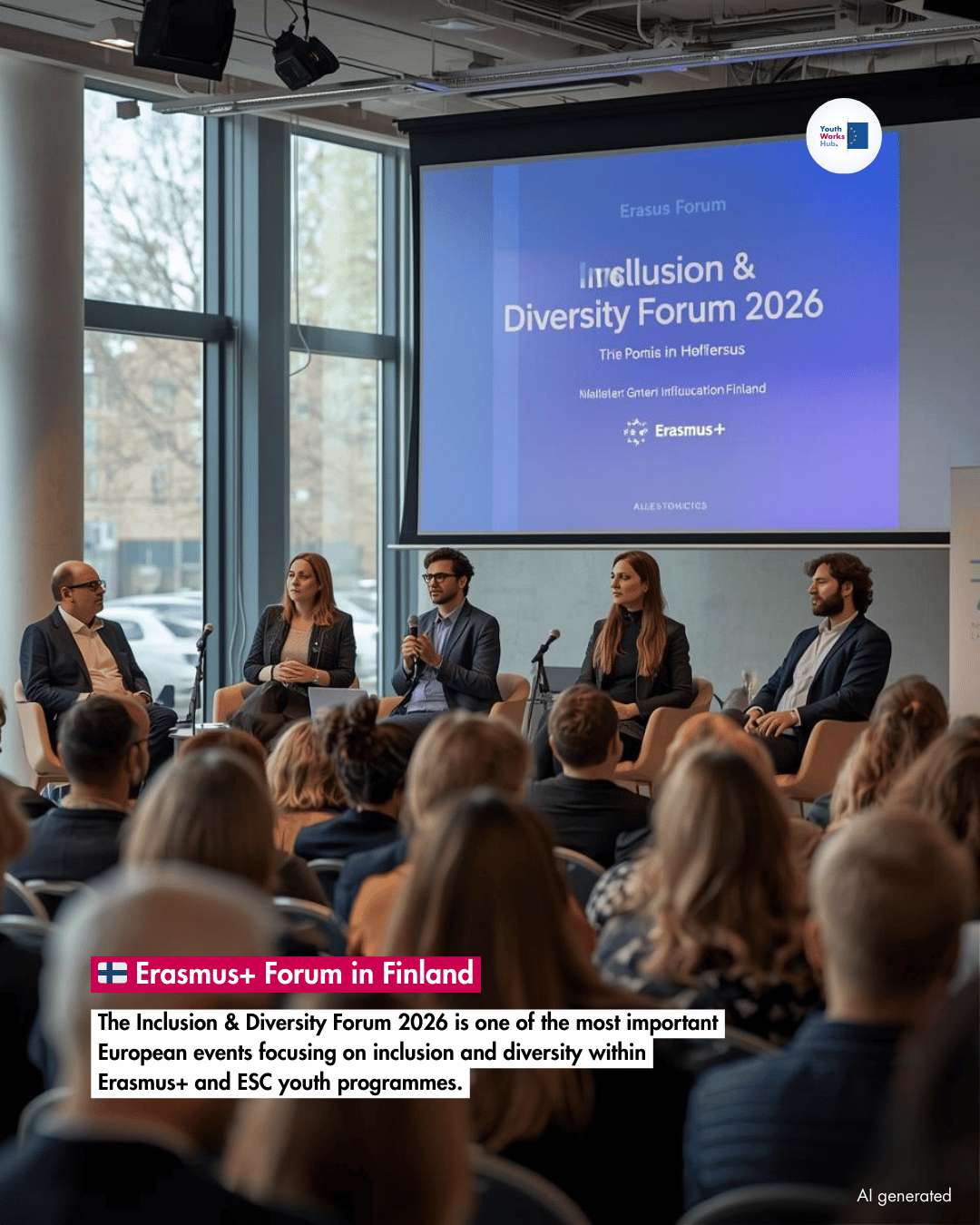 🌍🇫🇮 Erasmus+ Forum in Finland “Inclusion & Diversity Forum 2026 – Maximising Impact” 🇫🇮🤝