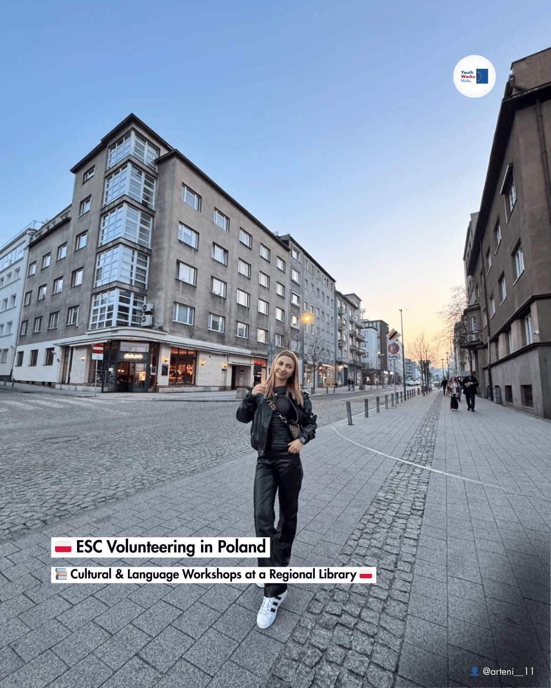 🇵🇱 ESC Volunteering in Poland 📚 Cultural & Language Workshops at a Regional Library 🇵🇱