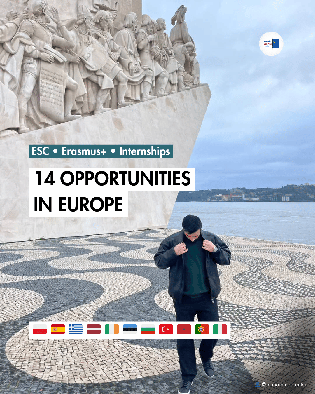 🌍 14 New ESC, Erasmus+ & Internship Opportunities Across Europe