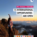 15 International Opportunities Are Now Open — ESC Volunteering, Erasmus+ Internships & Training Courses for 2026