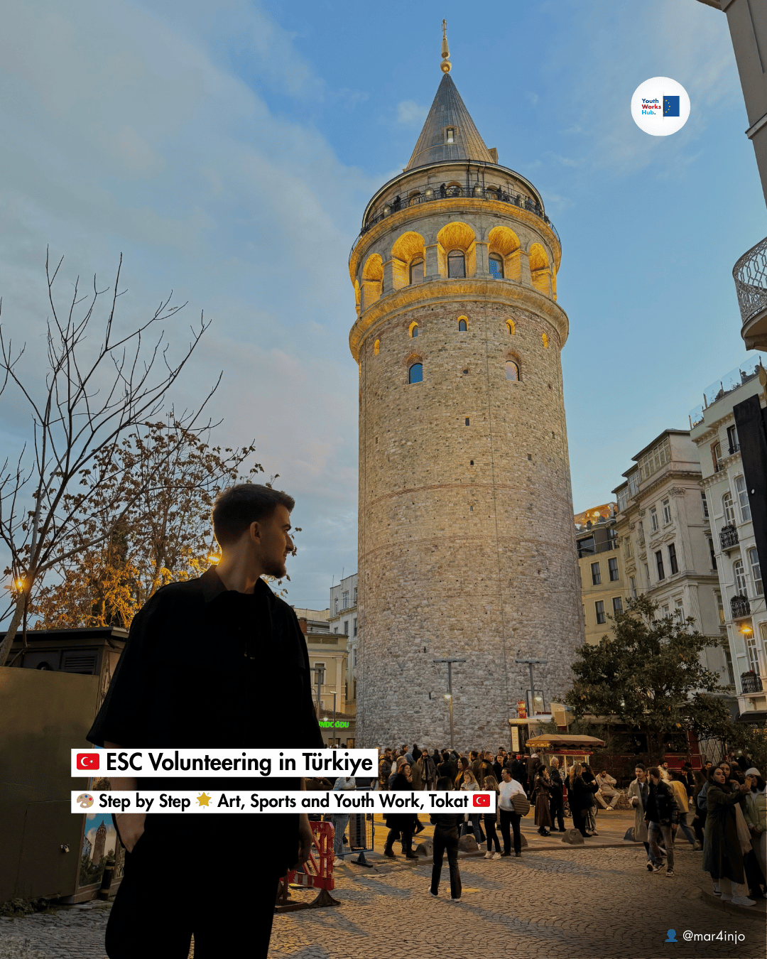 🇹🇷 ESC Volunteering in Türkiye 🎨 Step by Step 🌟 Art, Sports and Youth Work, Tokat 🇹🇷