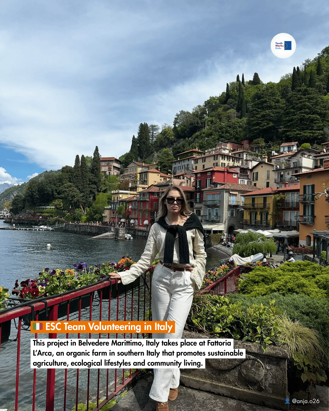 🌿🇮🇹 ESC Team Volunteering in Italy “Organic Farm L’Arca – Sustainable Farming & Community Living” Pocket Money €17/Day 🇮🇹🌿