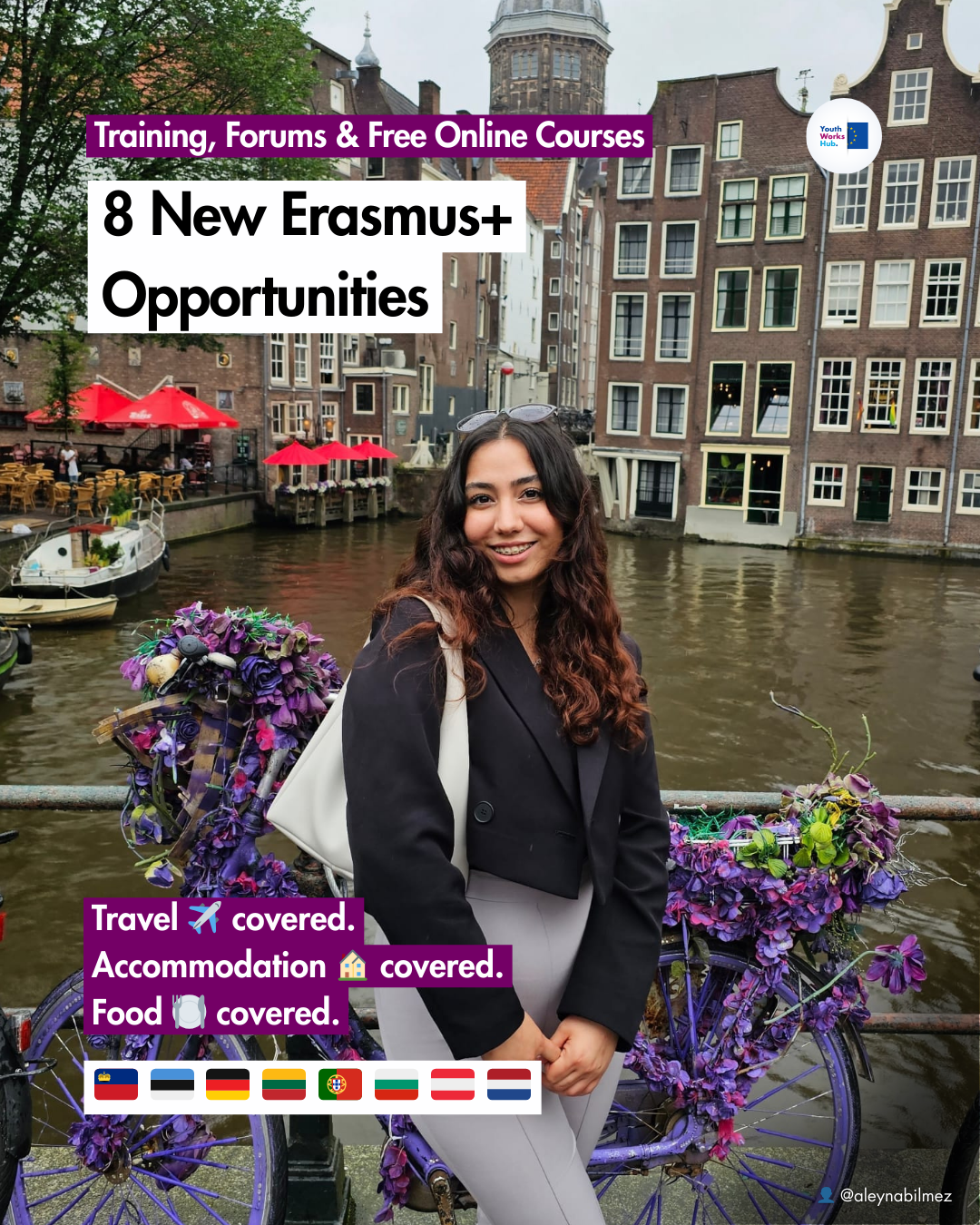 8 Open Erasmus+ Opportunities for Youth Workers