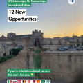 🌍 12 New Opportunities: 📊 UN Internships, EU Traineeships, Journalism & More 🚨