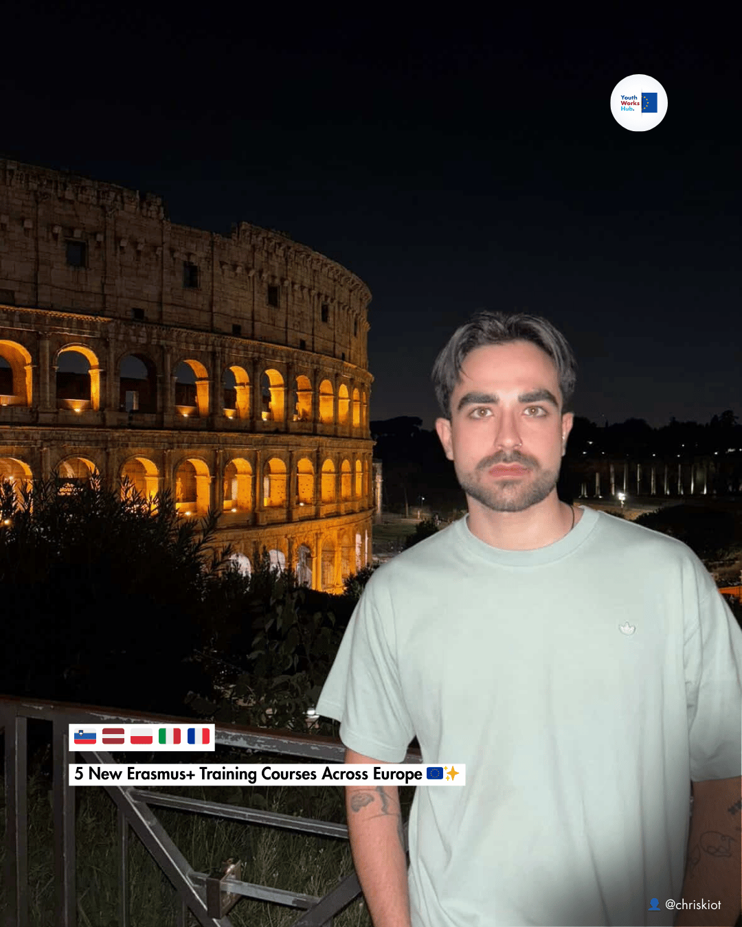 🌍🇸🇮🇱🇻🇵🇱🇮🇹🇫🇷 5 New Erasmus+ Training Courses Across Europe 🇪🇺✨