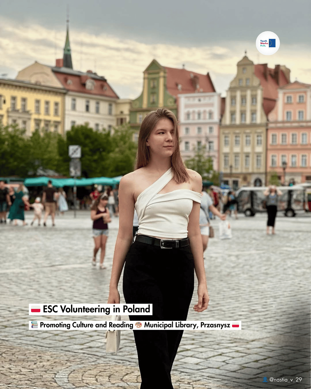 🇵🇱 ESC Volunteering in Poland 📚 Promoting Culture and Reading 🎨 Municipal Library, Przasnysz 🇵🇱