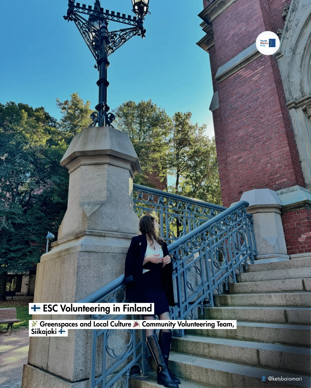 🇫🇮 ESC Volunteering in Finland 🌿 Greenspaces and Local Culture 🎉 Community Volunteering Team, Siikajoki 🇫🇮