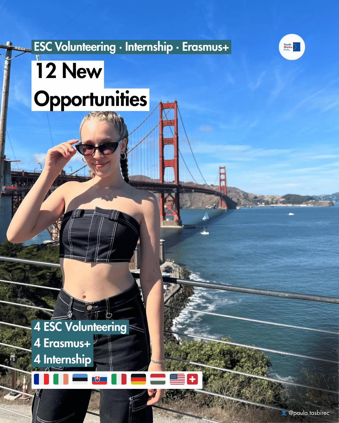 12 New Opportunities: ESC, Erasmus+, UN & Paid Internships