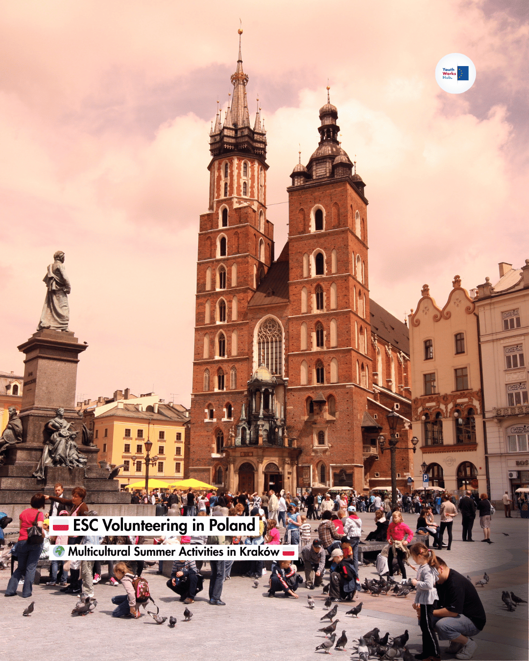 🇵🇱 ESC Team Volunteering in Poland 🌍 Multicultural Summer Activities in Kraków 🇵🇱