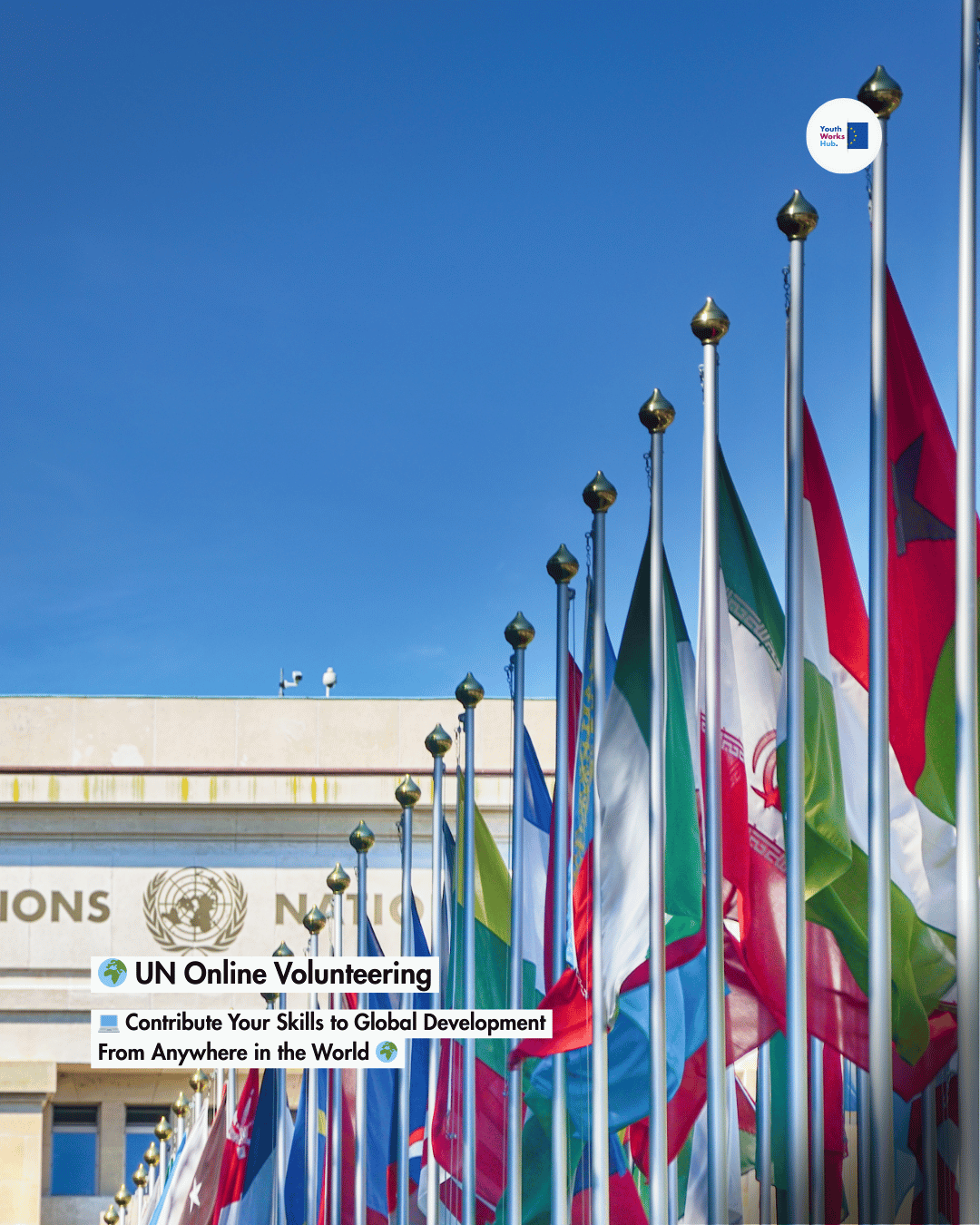 🌍 UN Online Volunteering 💻 Contribute Your Skills to Global Development — From Anywhere in the World 🌍