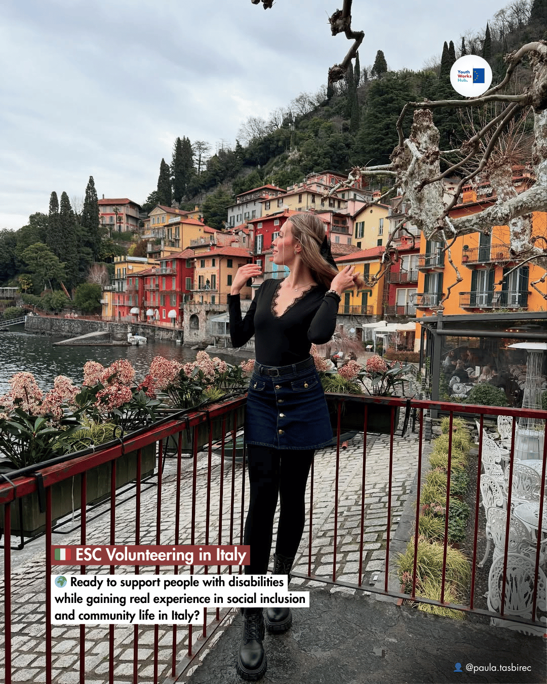 ♿🇮🇹 ESC Individual Volunteering in Italy 💛 Support Adults with Disabilities and Grow Through Inclusion ✨🇮🇹