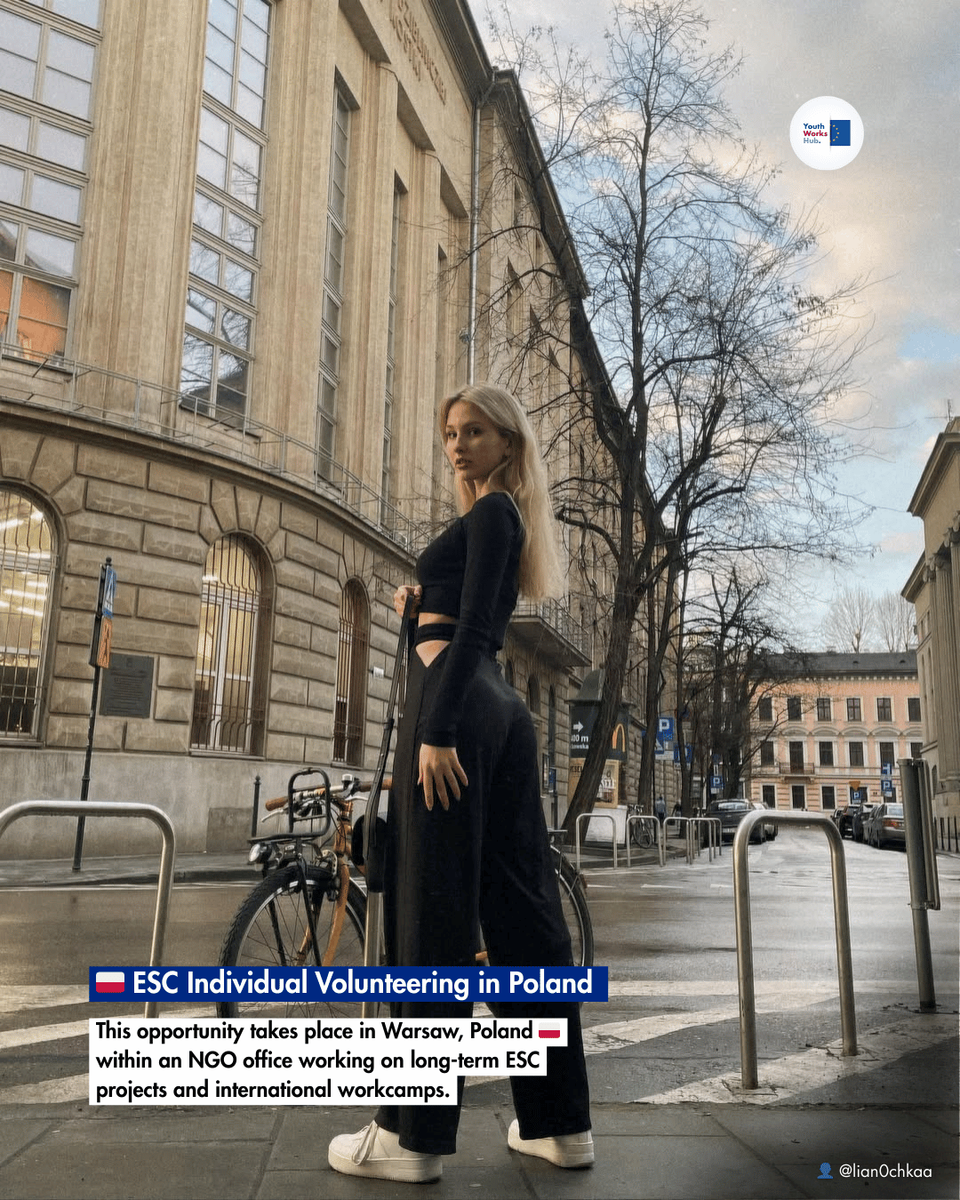 🇵🇱 ESC Individual Volunteering in Poland “NGO Office: Project Support, Communication & Youth Activities” 🇵🇱