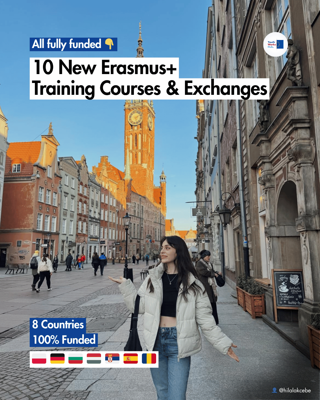 10 New Erasmus+ Training Courses & Exchanges — Apply Now