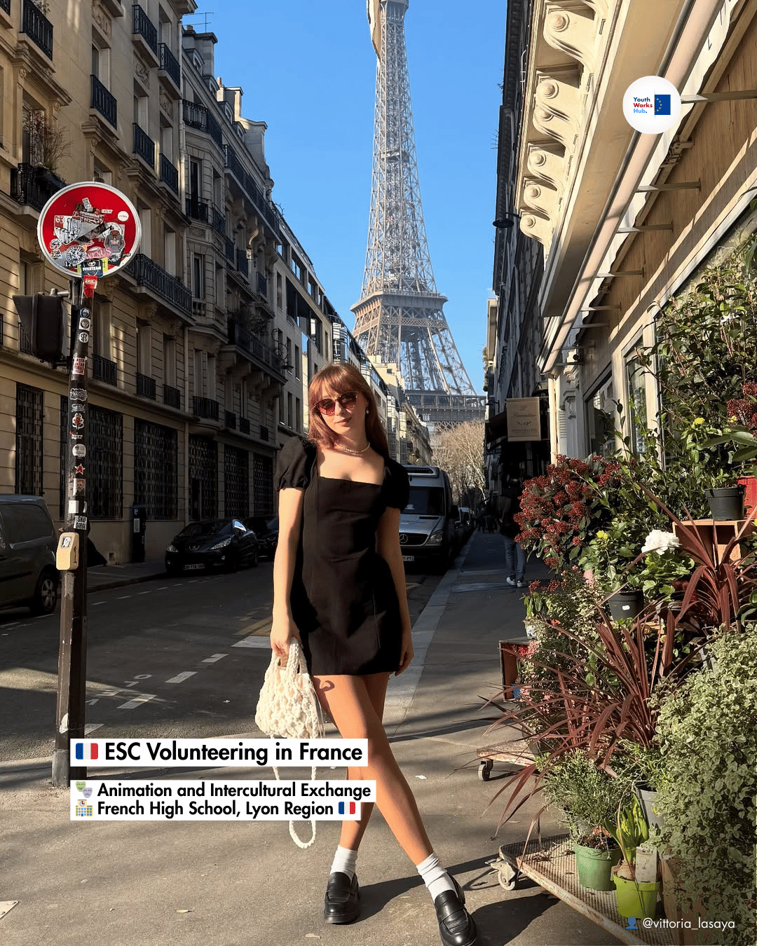 🇫🇷 ESC Volunteering in France 🎭 Animation and Intercultural Exchange 🏫 French High School, Lyon Region 🇫🇷