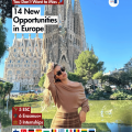 🌍 14 New Opportunities in Europe — ESC, Erasmus+ & Internships You Don’t Want to Miss 🚀