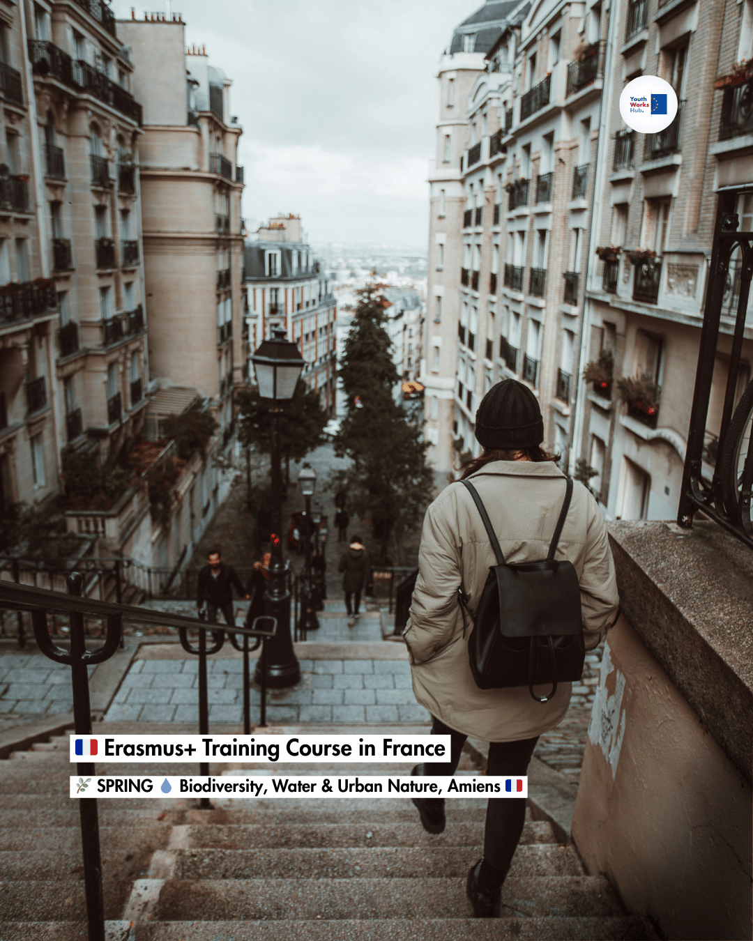 🇫🇷 Erasmus+ Training Course in France 🌿 SPRING 💧 Biodiversity, Water & Urban Nature, Amiens 🇫🇷
