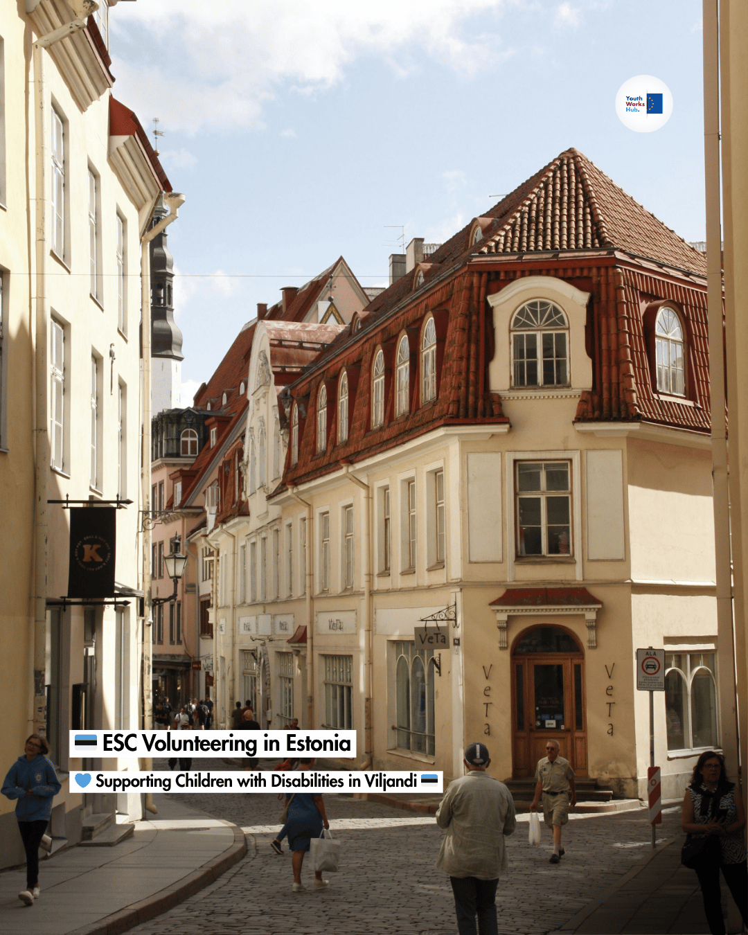 🇪🇪 ESC Volunteering in Estonia 💙 Supporting Children with Disabilities in Viljandi 🇪🇪