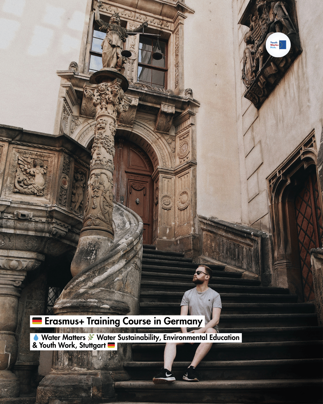 🇩🇪 Erasmus+ Training Course in Germany 💧 Water Matters 🌿 Water Sustainability, Environmental Education & Youth Work, Stuttgart 🇩🇪