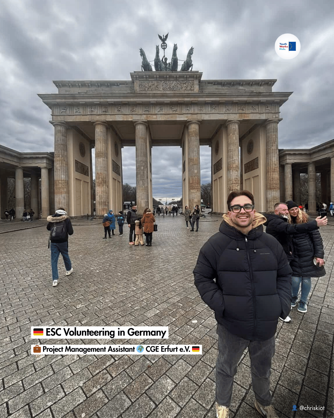 🇩🇪 ESC Volunteering in Germany 💼 Project Management Assistant 🌍 CGE Erfurt e.V. 🇩🇪