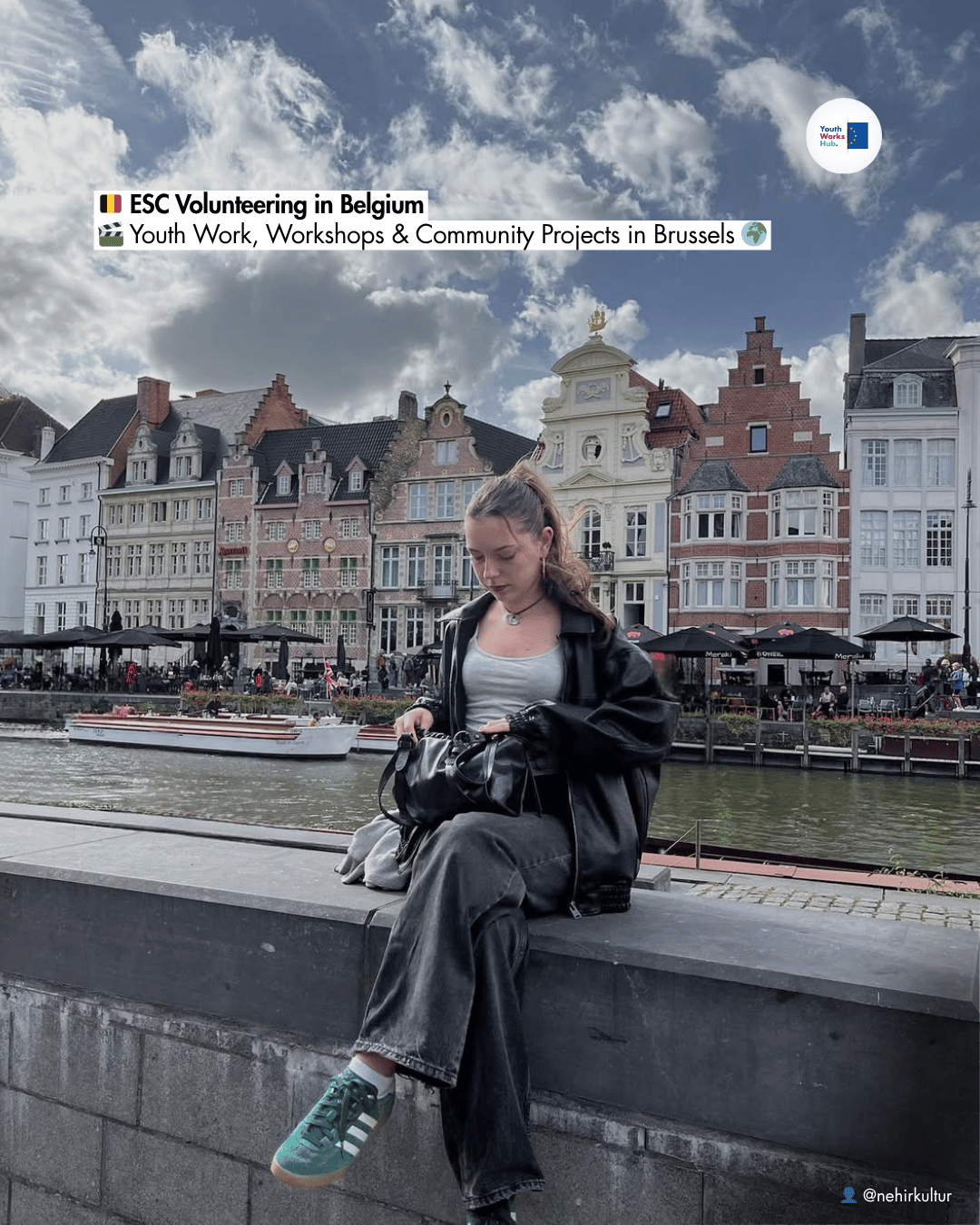 🇧🇪 ESC Volunteering in Belgium 🎬 Youth Work, Workshops & Community Projects in Brussels 🌍