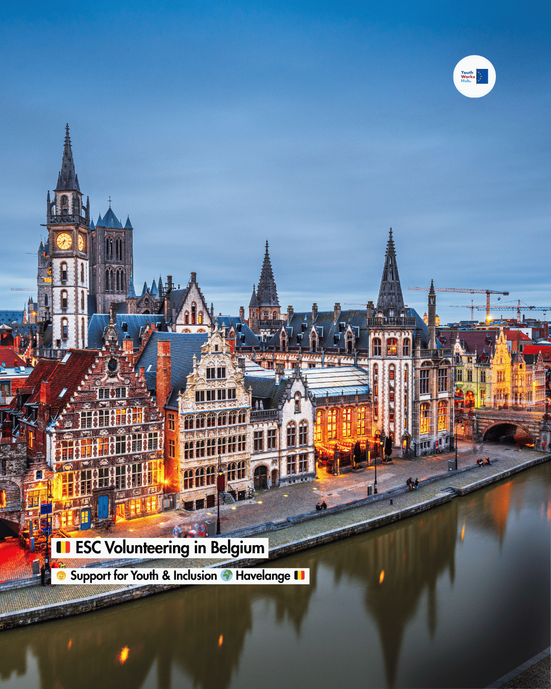 🇧🇪 ESC Volunteering in Belgium 🧒 Support for Youth & Inclusion 🌍 Havelange 🇧🇪
