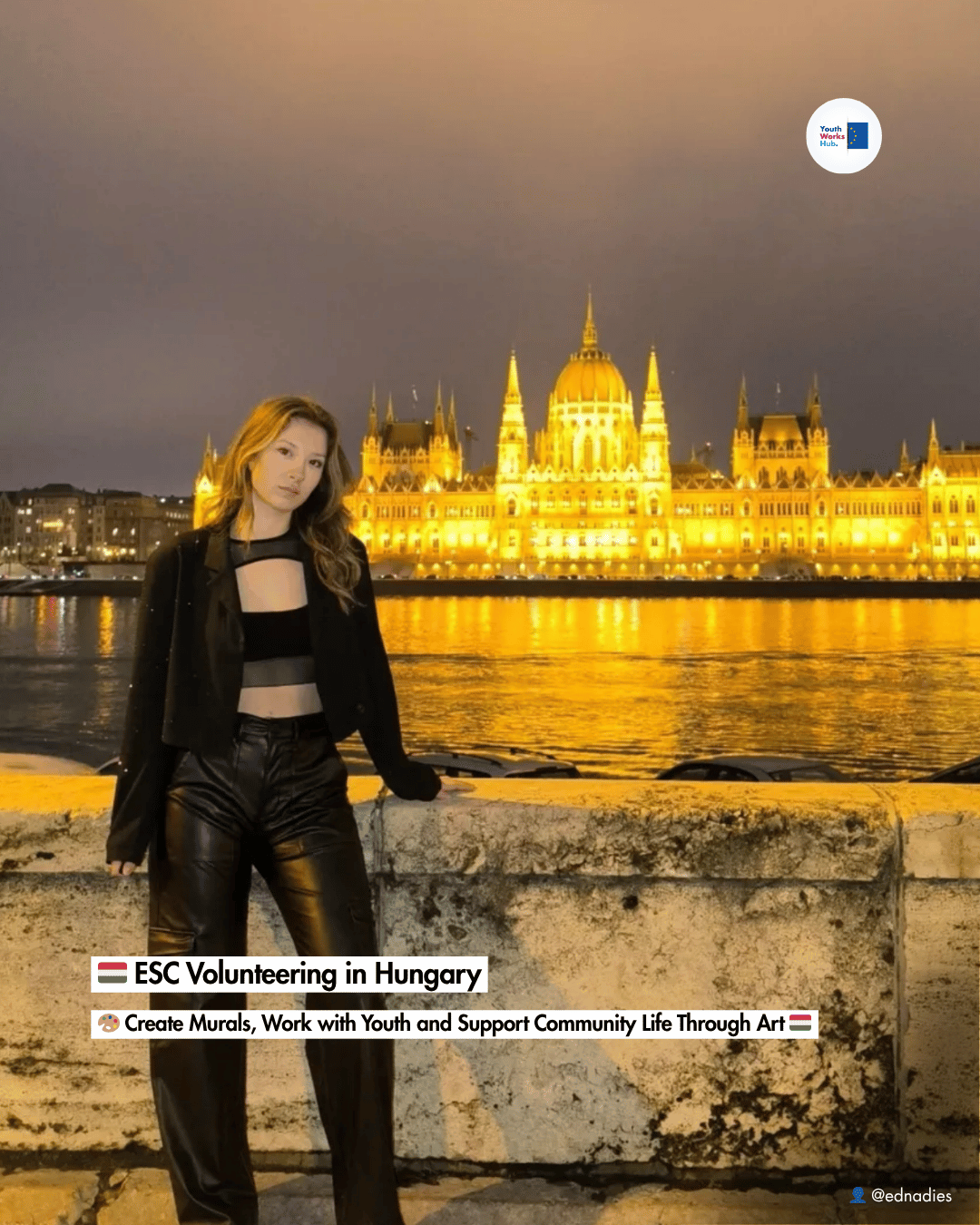 🇭🇺 ESC Volunteering in Hungary 🎨 Create Murals, Work with Youth and Support Community Life Through Art 🇭🇺