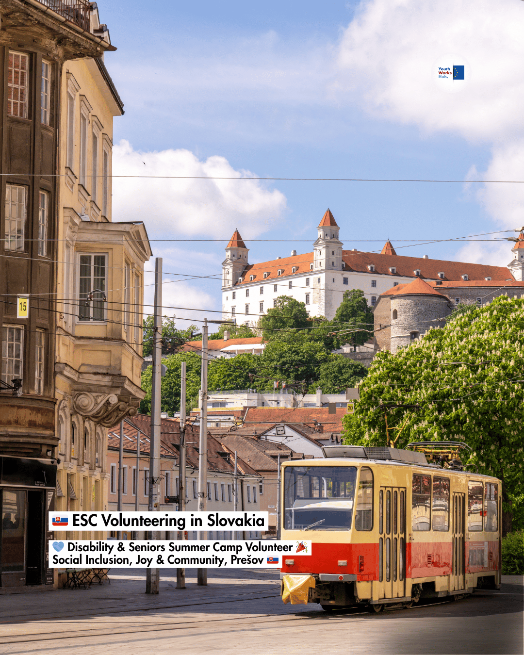 🇸🇰 ESC Volunteering in Slovakia 💙 Disability & Seniors Summer Camp Volunteer 🎉 Social Inclusion, Joy & Community, Prešov 🇸🇰