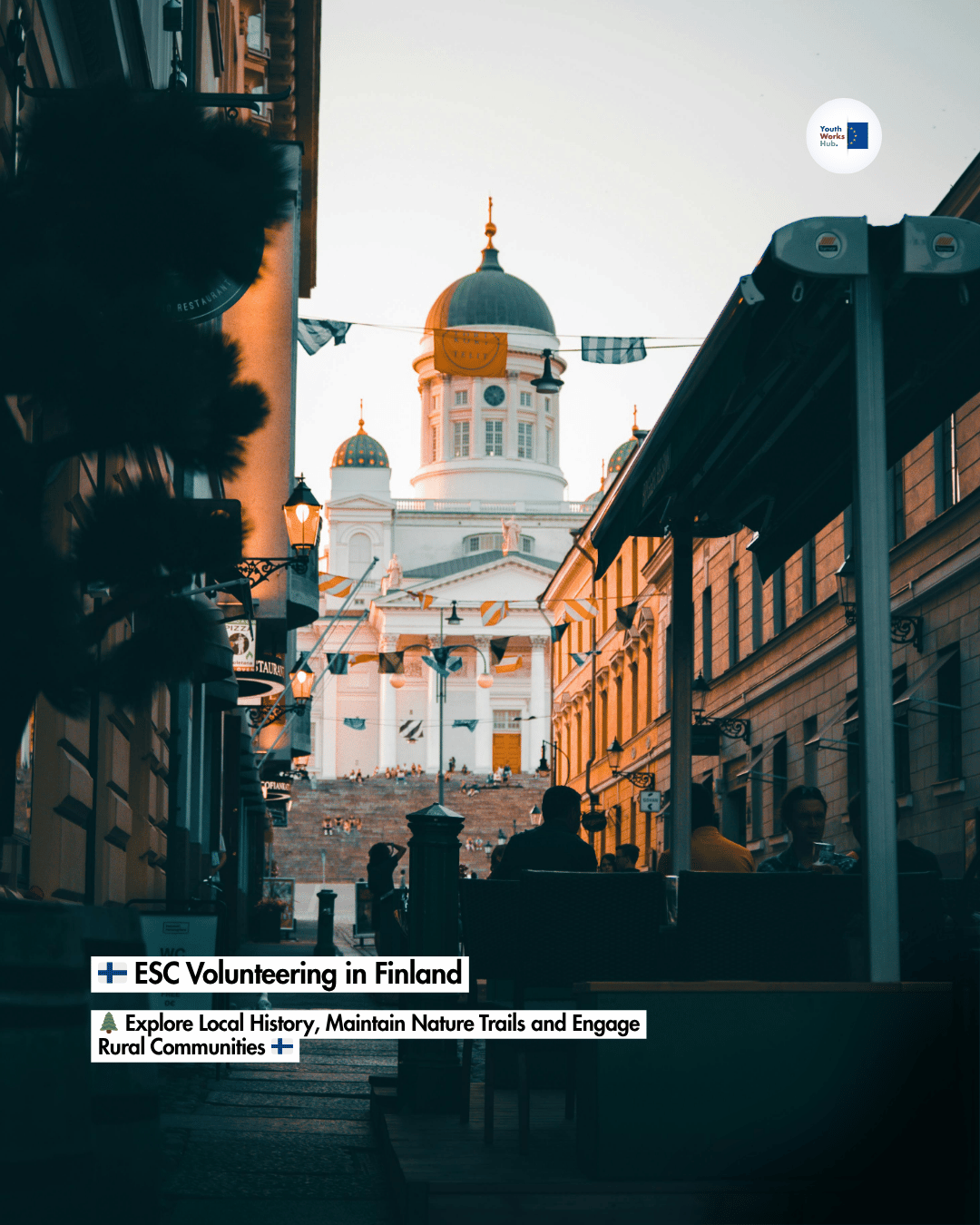 🇫🇮 ESC Volunteering in Finland 🌲 Explore Local History, Maintain Nature Trails and Engage Rural Communities 🇫🇮