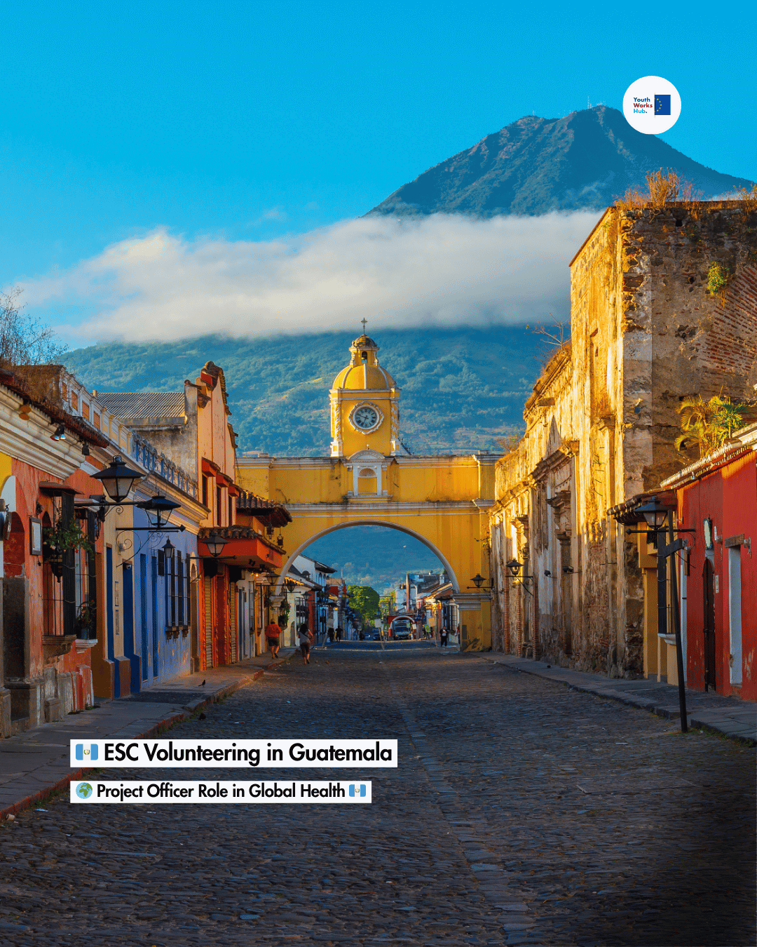 🇬🇹 ESC Humanitarian Volunteering in Guatemala 🌍 Project Officer Role in Global Health 🇬🇹