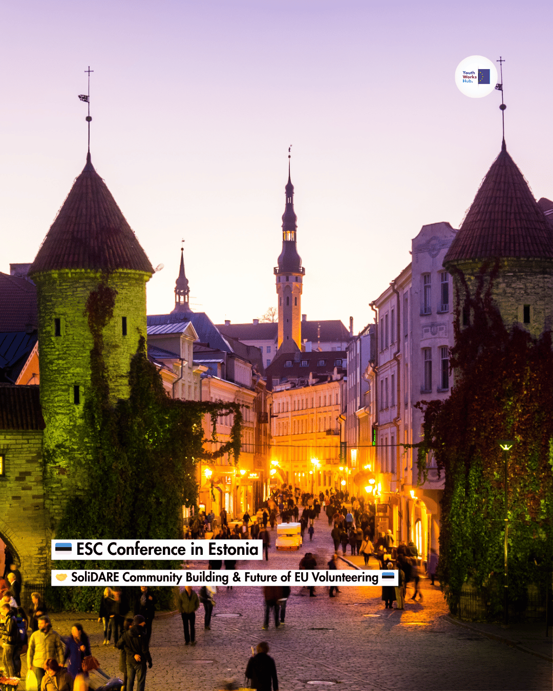 🇪🇪 ESC Conference in Estonia 🤝 SoliDARE Community Building & Future of EU Volunteering 🇪🇪