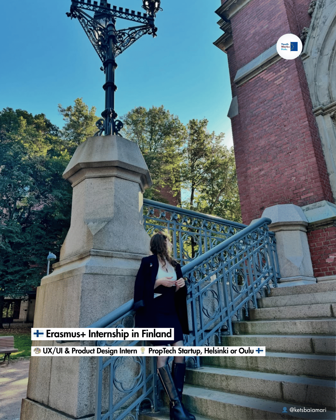 🇫🇮 Erasmus+ Internship in Finland 🎨 UX/UI & Product Design Intern 💡 PropTech Startup, Helsinki or Oulu 🇫🇮