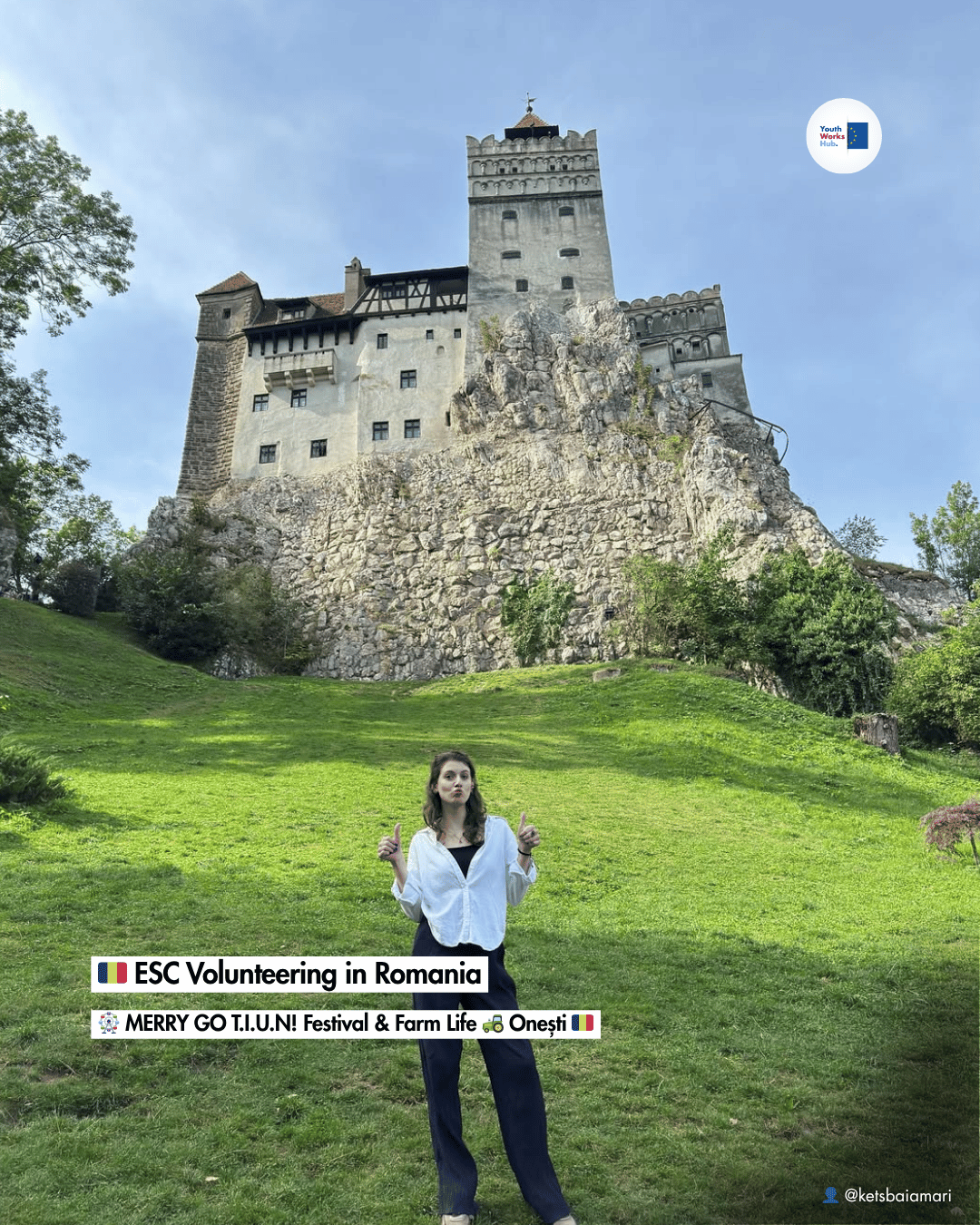 🇷🇴 ESC Volunteering in Romania 🎡 MERRY GO T.I.U.N! Festival & Farm Life 🚜 Onești 🇷🇴