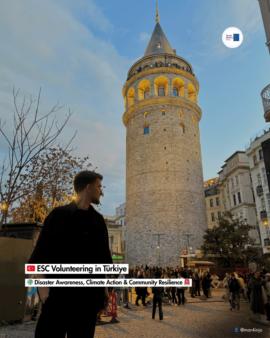 🇹🇷 ESC Volunteering in Türkiye 🌍 Disaster Awareness, Climate Action & Community Resilience 🚨