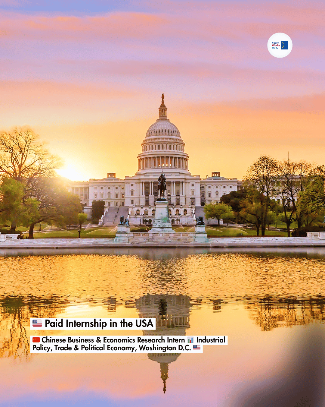 🇺🇸 Paid Internship in the USA 🇨🇳 Chinese Business & Economics Research Intern 📊 Industrial Policy, Trade & Political Economy, Washington D.C. 🇺🇸