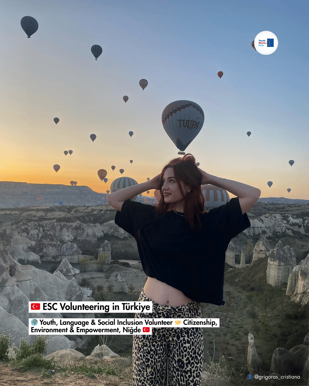 🇹🇷 ESC Volunteering in Türkiye 🌍 Youth, Language & Social Inclusion Volunteer 🤝 Citizenship, Environment & Empowerment, Niğde 🇹🇷