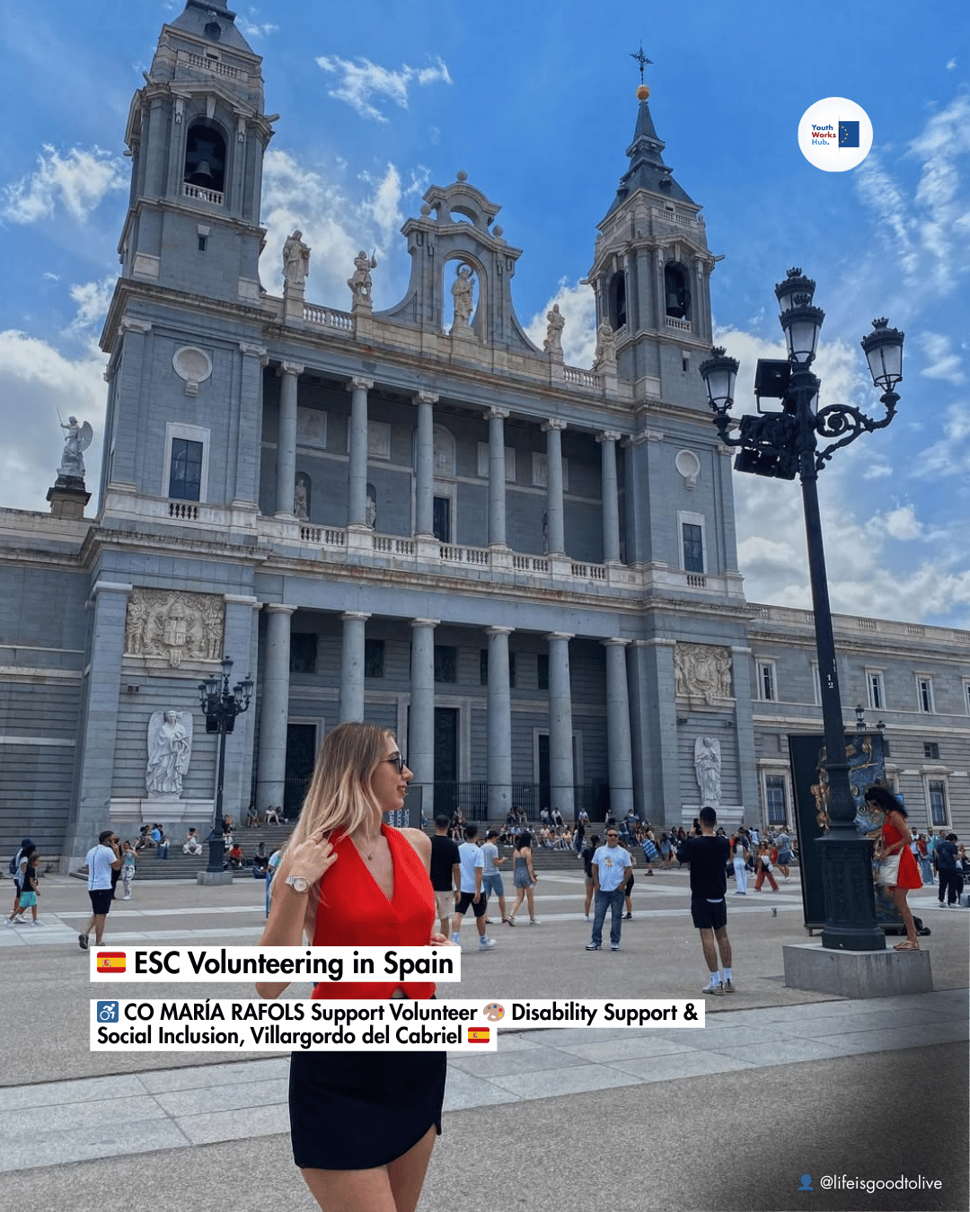 🇪🇸 ESC Volunteering in Spain ♿ CO MARÍA RAFOLS Support Volunteer 🎨 Disability Support & Social Inclusion, Villargordo del Cabriel 🇪🇸