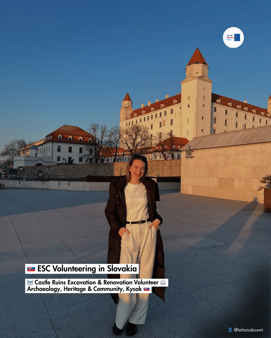 🇸🇰 ESC Volunteering in Slovakia 🏰 Castle Ruins Excavation & Renovation Volunteer 🪨 Archaeology, Heritage & Community, Kysak 🇸🇰