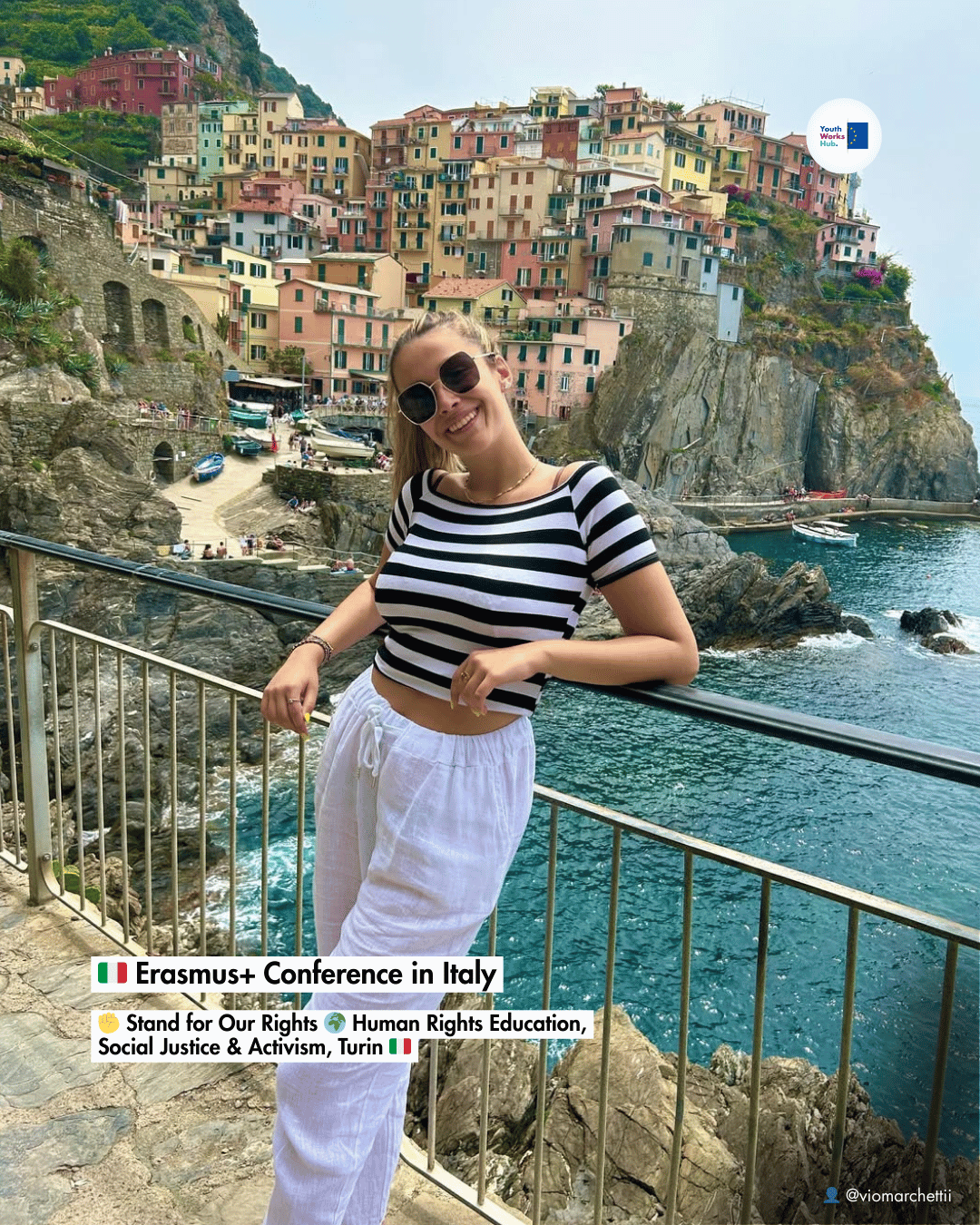 🇮🇹 Erasmus+ Conference in Italy ✊ Stand for Our Rights 🌍 Human Rights Education, Social Justice & Activism, Turin 🇮🇹