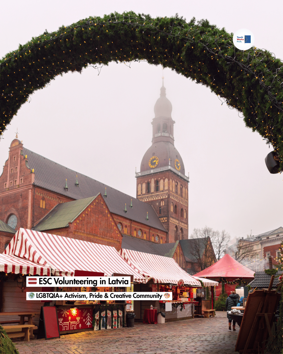 🇱🇻 ESC Volunteering in Latvia 🌍 LGBTQIA+ Activism, Pride & Creative Community 🎨