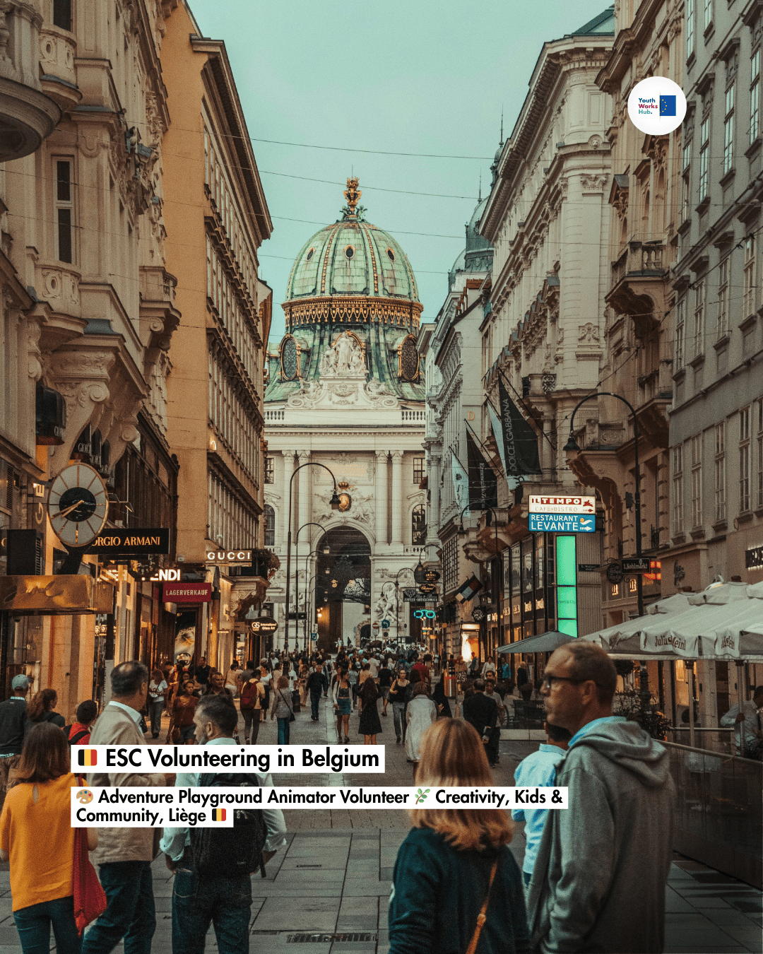 🇧🇪 ESC Volunteering in Belgium 🎨 Adventure Playground Animator Volunteer 🌿 Creativity, Kids & Community, Liège 🇧🇪