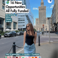 🌍 16 New Opportunities — Not Just Europe. Bolivia. Vietnam. Uruguay. All Fully Funded.