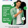 How Every Erasmus+ Group Chat Starts vs. Ends
