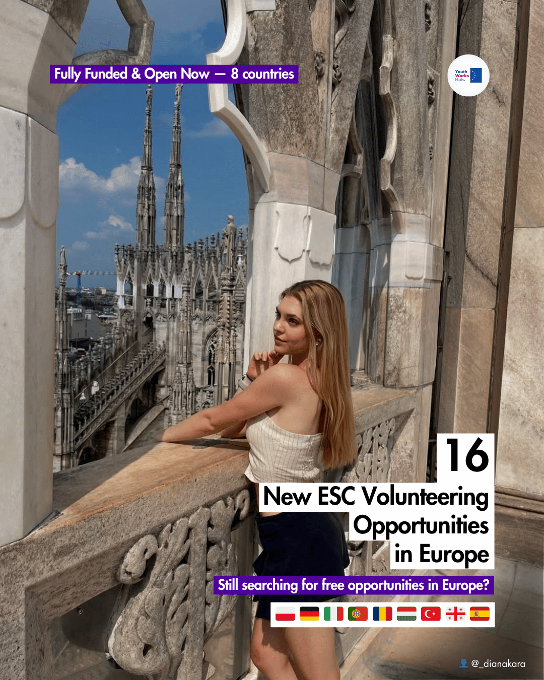 🌱 16 New ESC Volunteering Opportunities in Europe — Fully Funded & Open Now