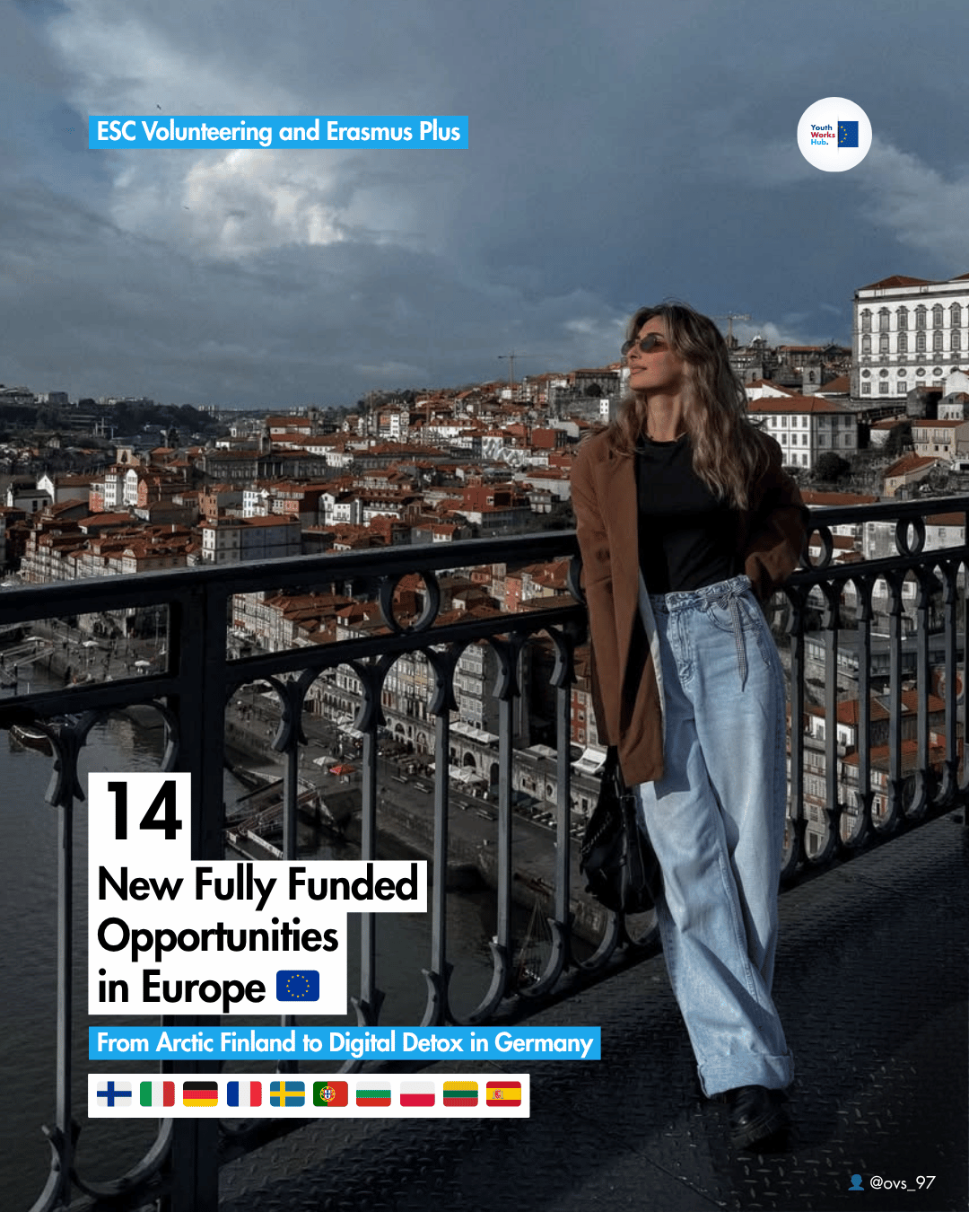 🇪🇺 14 New Fully Funded Opportunities — From Arctic Finland 🇫🇮 to Digital Detox in Germany 🇩🇪