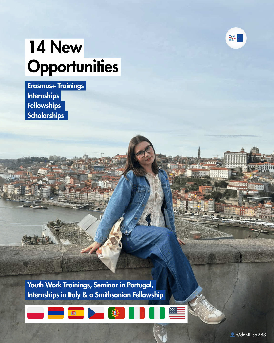 🌍 14 New Opportunities — Erasmus+ Training, Internships in Sicily & Beyond, Fellowships & Scholarships