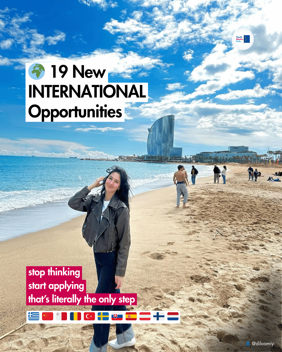 🌍 19 New International Opportunities — ESC, Internships & Fully Funded Experiences Worldwide