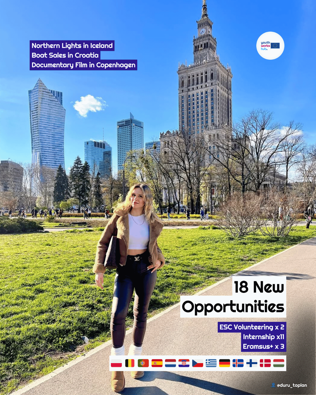 🌍 18 New Opportunities — Northern Lights in Iceland, Boat Sales in Croatia & Documentary Film in Copenhagen