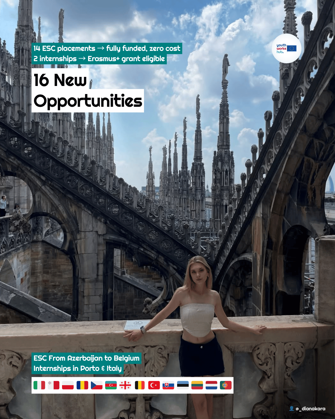 🌍 16 New Opportunities — From Post-Conflict Georgia to Mediterranean Wildlife in Malta