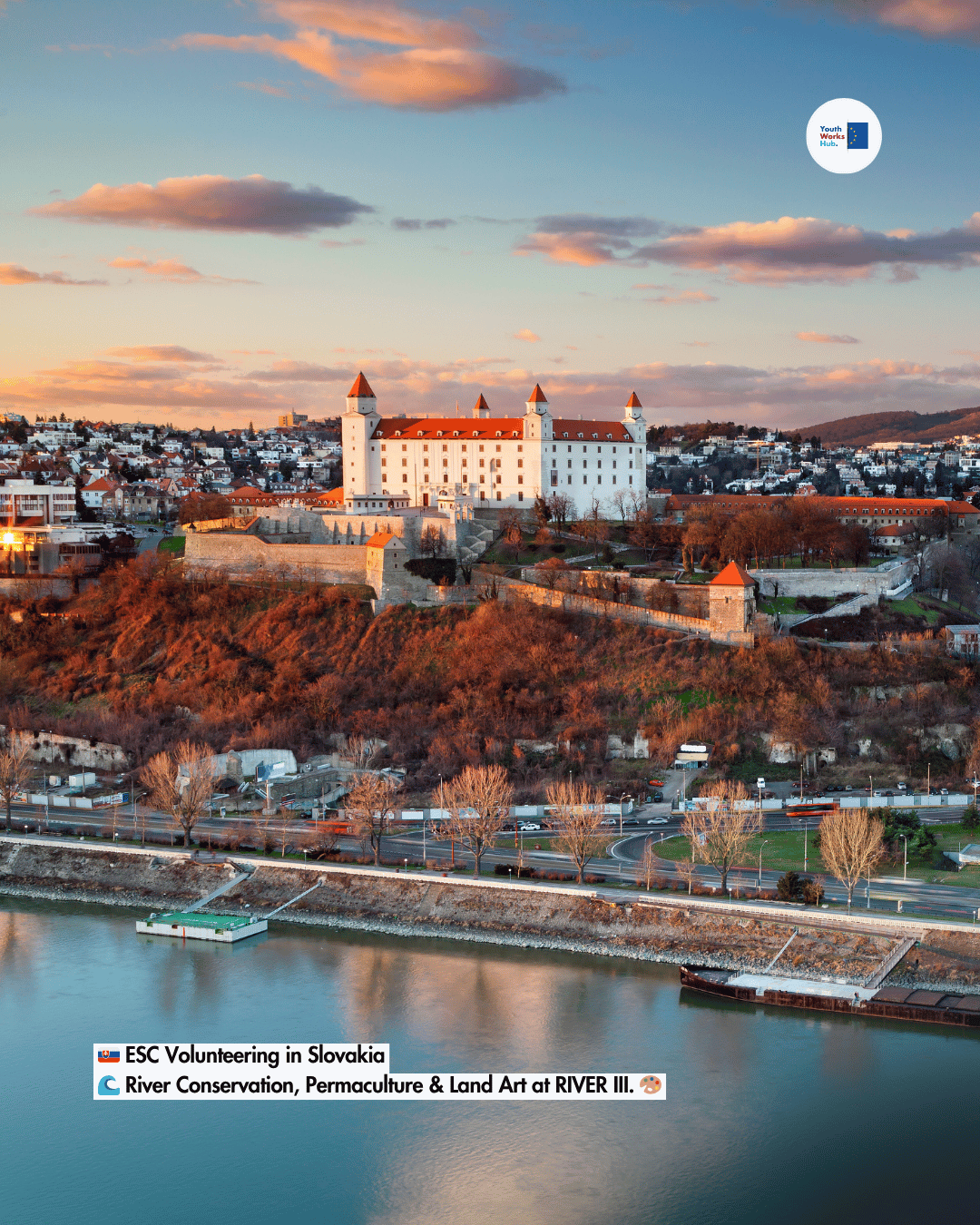 🇸🇰 ESC Volunteering in Slovakia 🌊 River Conservation, Permaculture & Land Art at RIVER III. 🎨