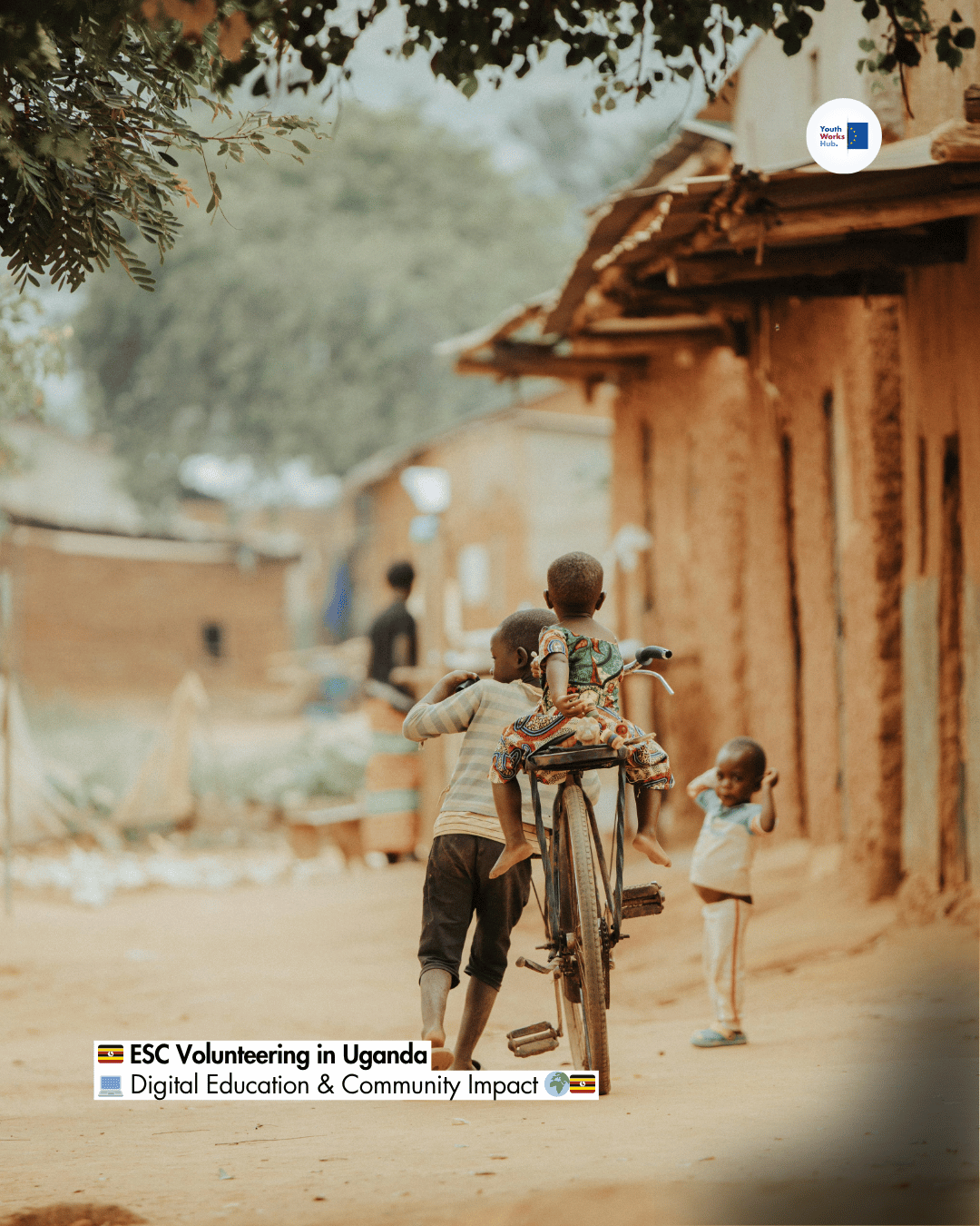 🇺🇬 ESC Humanitarian Aid Volunteering in Uganda 💻 Digital Education & Community Impact 🌍🇺🇬